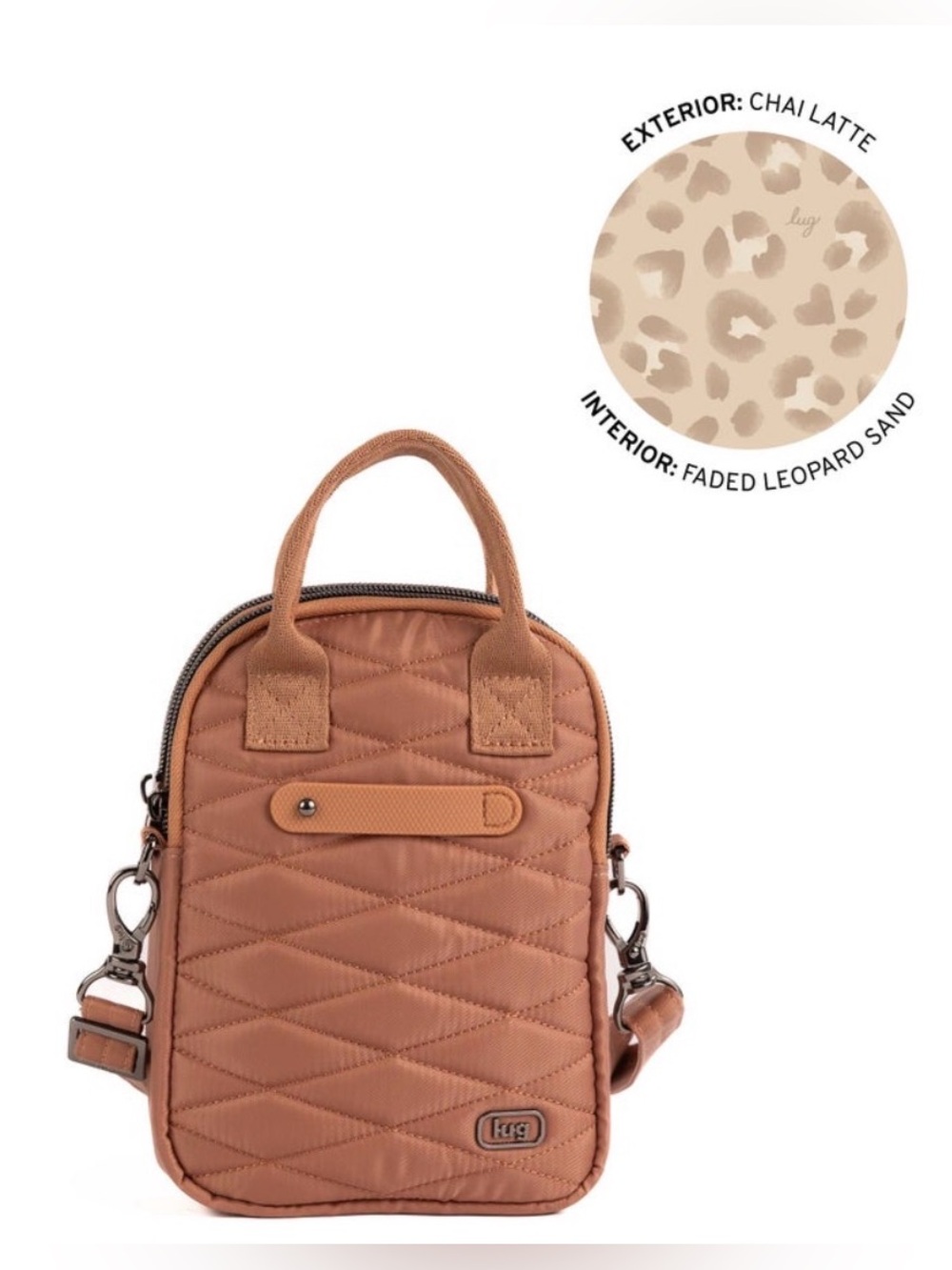 Lug Jetty SE Small Crossbody Bag NWT Chai Latte